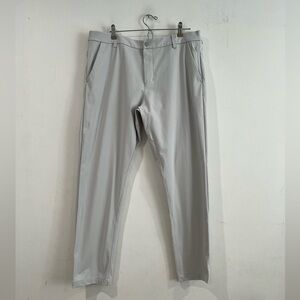 Lululemon Men's Classic-Fit Trouser Light Gray Pants 36